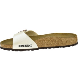 Klapki Birkenstock Madrid Bf 940153 białe 1
