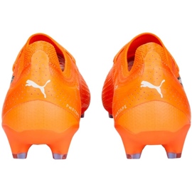 Buty piłkarskie Puma Ultra Ultimate FG/AG M 107163 01 pomarańcze i czerwienie pomarańczowe 3