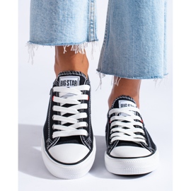 Czarne klasyczne trampki Big Star T274023906 1