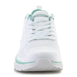 Buty Skechers Bobs Squad Chaos Parallel Lines W 117212-OFWT białe 1