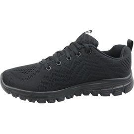 Buty Skechers Graceful Get Connected W 12615-BBK czarne 1