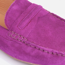 Marco Shoes Mokasyny w kolorze fuksji różowe 6