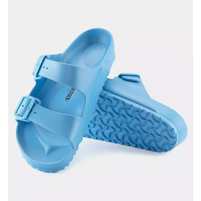 Klapki BIRKENSTOCK Arizona Eva 1024588 niebieskie 1