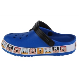Klapki Crocs Fl Mickey Mouse Band Clog T Jr 207718-4JL niebieskie 1