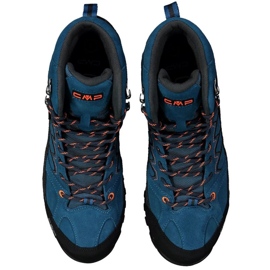 Buty CMP Moon Mid Wp trekkingowe M 31Q479744ML niebieskie 1