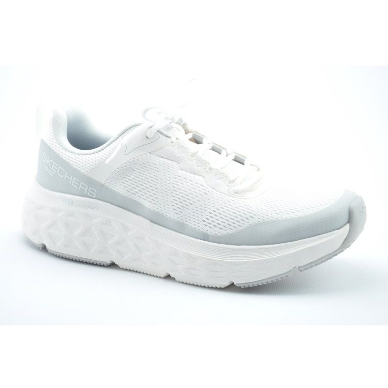 Buty do biegania Skechers Max Cushioning Delta M 220351-OFWT białe 1