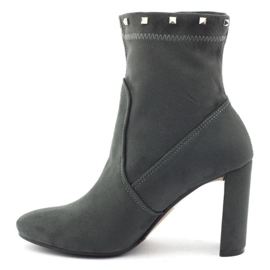 Botki Neścior 090-A grafitowe wielokolorowe 1