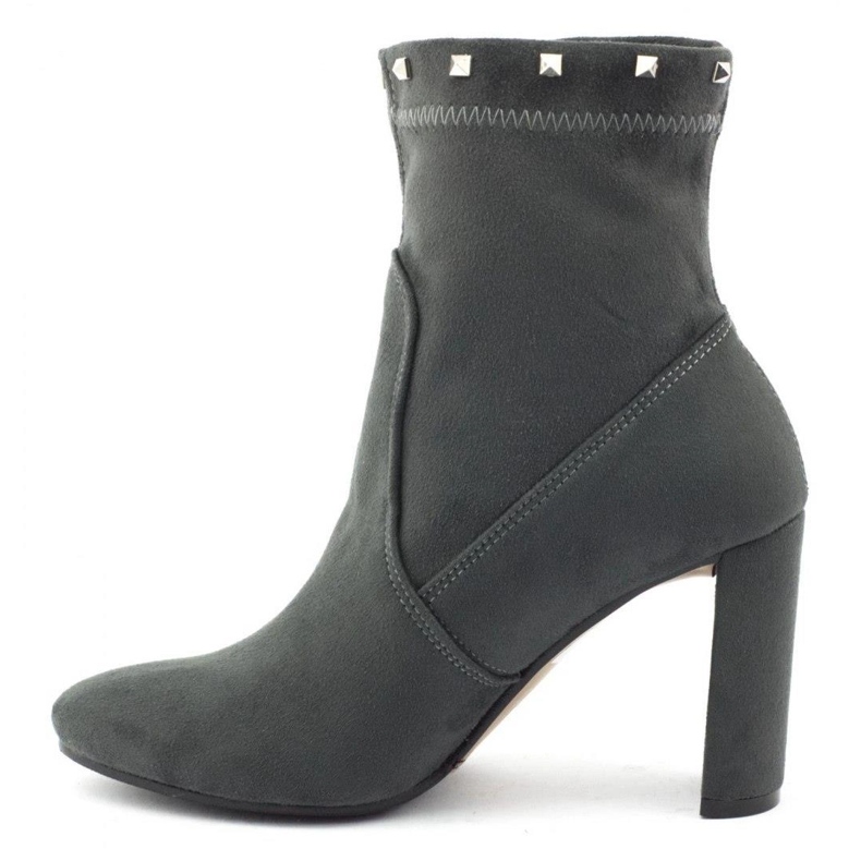 Botki Neścior 090-A grafitowe wielokolorowe 1