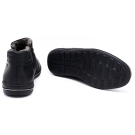 Polbut Buty męskie zimowe 381 czarne 5