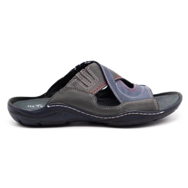 Mario Pala Klapki męskie 400 granatowe 1