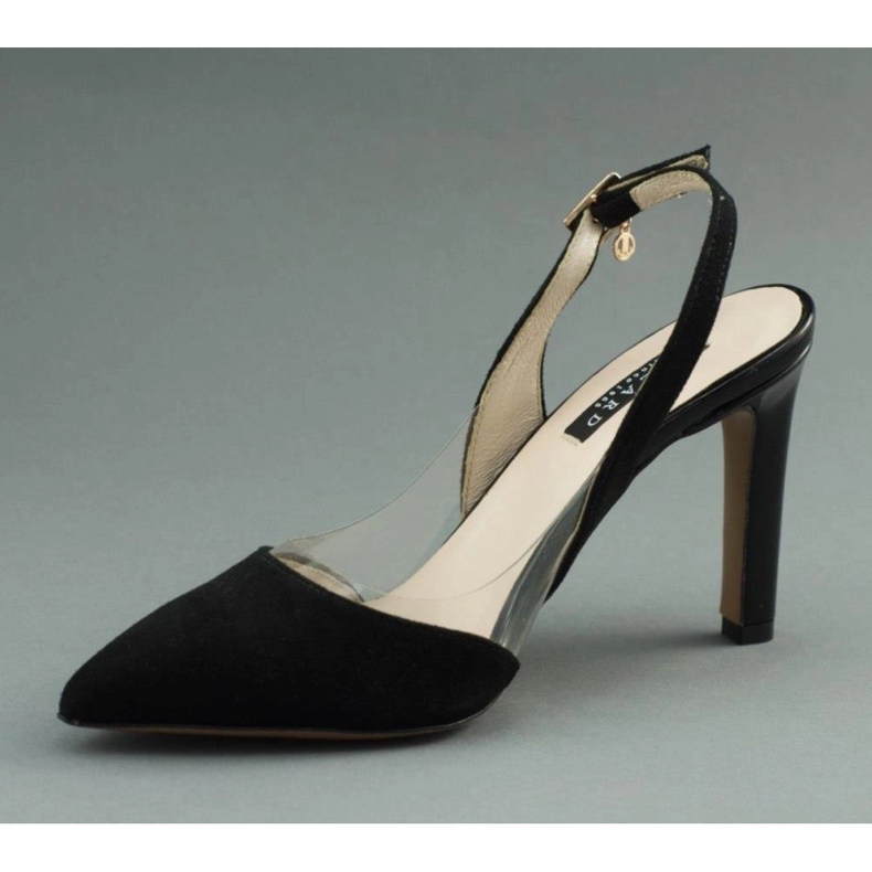 Lizard Sandały na szpilce 04765 czarne 1