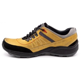 Olivier Męskie buty trekkingowe 274GT zółte żółte 2