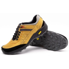 Olivier Męskie buty trekkingowe 274GT zółte żółte 4