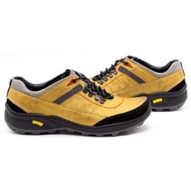 Olivier Męskie buty trekkingowe 274GT zółte żółte 6