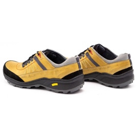 Olivier Męskie buty trekkingowe 274GT zółte żółte 8