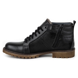 Mario Pala Buty męskie zimowe 865MP czarne 4