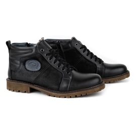 Mario Pala Buty męskie zimowe 865MP czarne 6