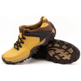 KENT Męskie buty trekkingowe 116 żółte 3