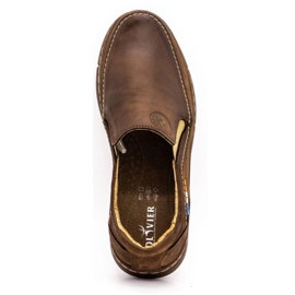 Olivier Buty męskie slip-on 283GT brązowe 1