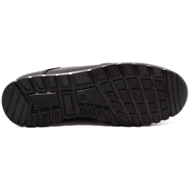 Olivier Buty męskie skórzane casual 902KNT czarne 9