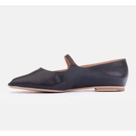 Marco Shoes Baleriny w stylu Mary Jane czarne 5