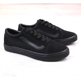 Trampki niskie tekstylne czarne Atletico 1