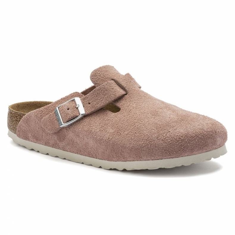 Klapki Birkenstock Boston Sfb Leve W 1023263 różowe 1
