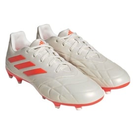 Buty piłkarskie adidas Copa Pure.3 Fg M HQ8941 białe białe 1