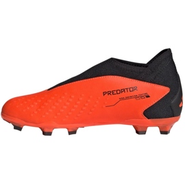 Buty piłkarskie adidas Predator Accuracy.3 Fg Ll Jr GW4607 pomarańcze i czerwienie pomarańczowe 1