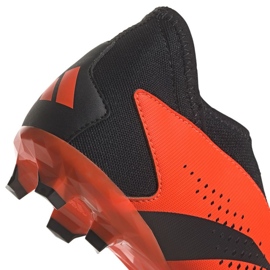 Buty piłkarskie adidas Predator Accuracy.3 Fg Ll Jr GW4607 pomarańcze i czerwienie pomarańczowe 4