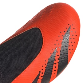 Buty piłkarskie adidas Predator Accuracy.3 Fg Ll Jr GW4607 pomarańcze i czerwienie pomarańczowe 6