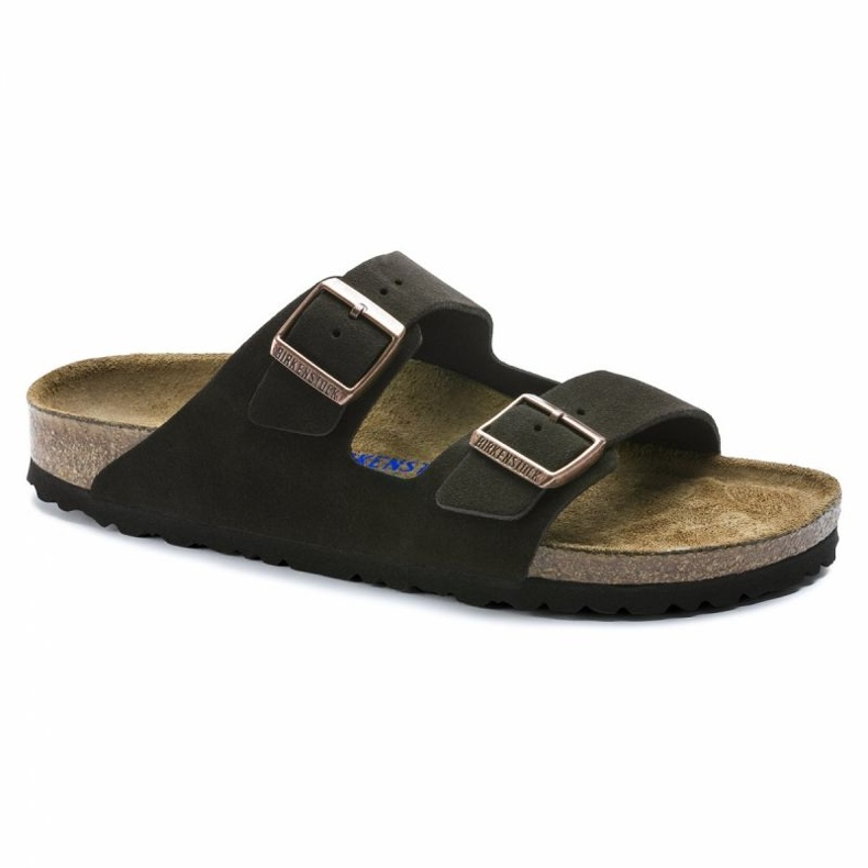Klapki Birkenstock Arizona Sfb Leve U 951313 czarne 1
