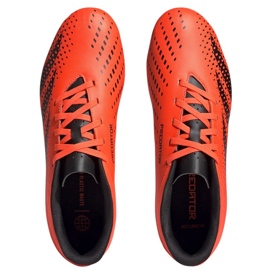 Buty piłkarskie adidas Predator Accuracy.4 Fg M GW4603 pomarańczowe pomarańcze i czerwienie 2