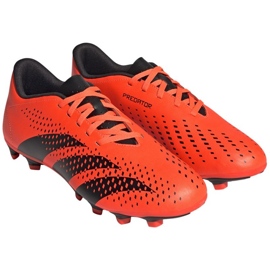 Buty piłkarskie adidas Predator Accuracy.4 Fg M GW4603 pomarańczowe pomarańcze i czerwienie 3