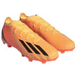 Buty piłkarskie adidas X Speedportal.2 Fg M GV9562 pomarańczowe pomarańcze i czerwienie 3