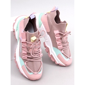 Sneakersy damskie Correll Pink różowe 1