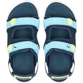 Sandały Puma Evolve Jr 390449 02 zielone 1
