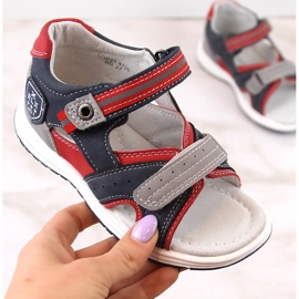 Sandały chłopięce na rzepy multikolor McKeylor 47700 wielokolorowe 1