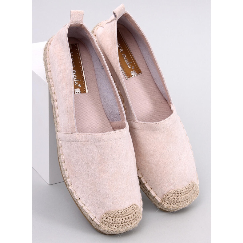 Espadryle damskie Zahn Beige beżowy 1