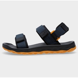 Sandały 4F Jr 4FJSS23FSANM022 31S niebieskie 1