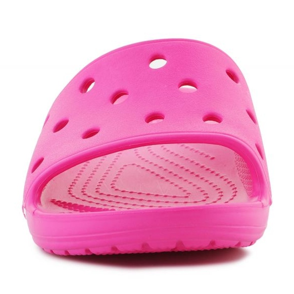 Klapki Crocs Classic Slide 206121-6UB różowe 1