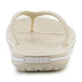 Japonki Crocs Crocband Flip Bone 11033-2Y2 beżowy 3