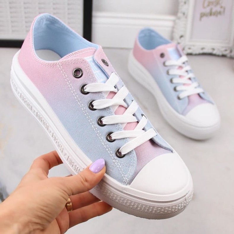 Trampki na platformie Big Star W INT1876B multikolor wielokolorowe 1