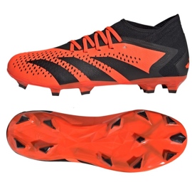 Buty piłkarskie adidas Predator Accuracy.3 Fg M GW4591 pomarańcze i czerwienie czerwone 1