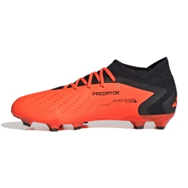Buty piłkarskie adidas Predator Accuracy.3 Fg M GW4591 pomarańcze i czerwienie czerwone 2