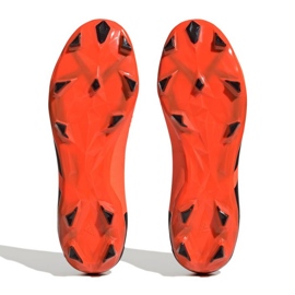 Buty piłkarskie adidas Predator Accuracy.3 Fg M GW4591 pomarańcze i czerwienie czerwone 4