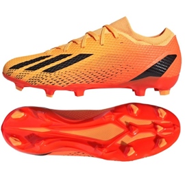 Buty piłkarskie adidas X Speedportal.3 Fg M GZ5077 pomarańcze i czerwienie pomarańczowe 1