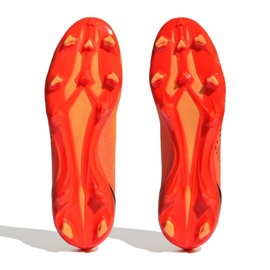 Buty piłkarskie adidas X Speedportal.3 Fg M GZ5077 pomarańcze i czerwienie pomarańczowe 4