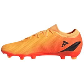 Buty piłkarskie adidas X Speedportal.3 Fg M GZ5077 pomarańcze i czerwienie pomarańczowe 5