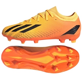 Buty piłkarskie adidas X Speedportal.3 Fg Jr GZ5072 pomarańczowe pomarańcze i czerwienie 1